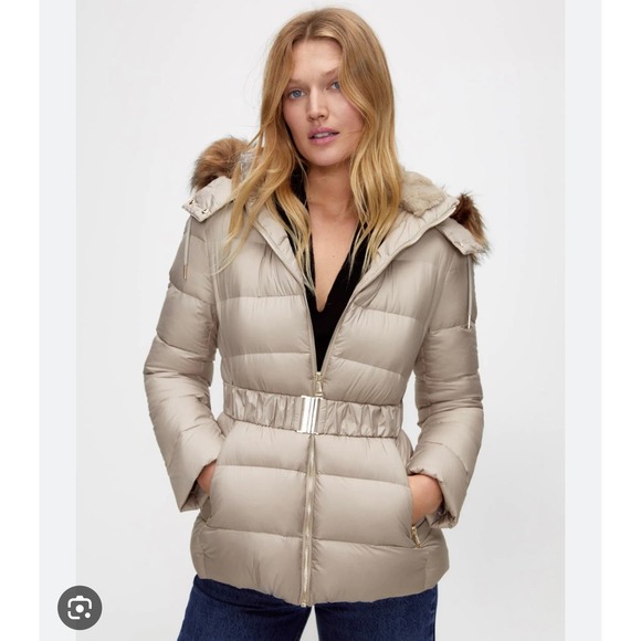 Zara Jackets & Blazers - NWT ZARA‎ Women's Water Repellent Down Filled Coat Toffee Size Medium